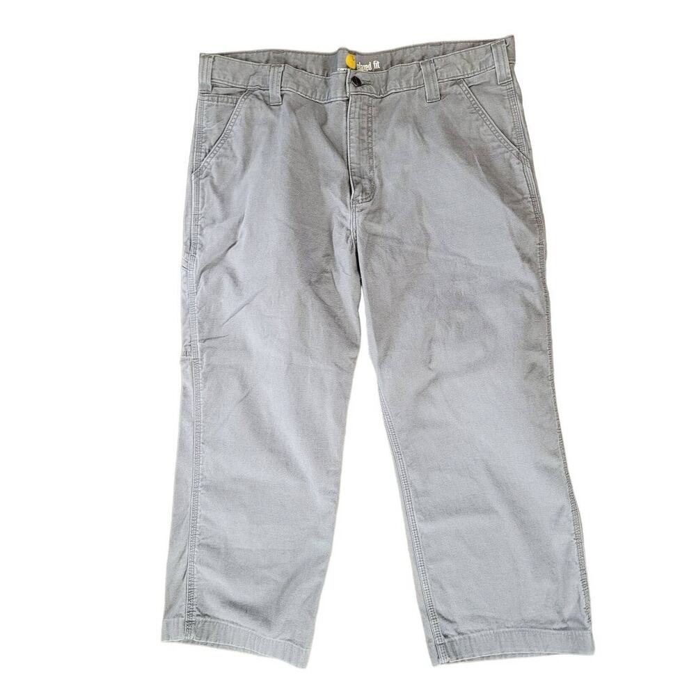 Carhartt Cargo Pants Relaxed Fit Gray Size 40